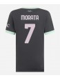 AC Milan Alvaro Morata #7 Kolmaspaita Naisten 2024-25 Lyhythihainen